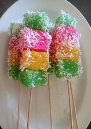 Foto resep Cenil Singkong Warna-Warni