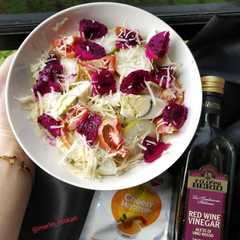 Foto resep Salad buah naga ala mamih merlin