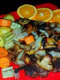 Mike's Porterhouse Steaks & French Vegetable Melody