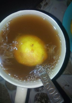 A picture of Lemon tea.