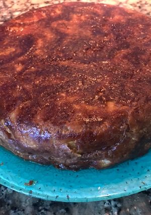 Una foto de Postre de peras sin azúcar