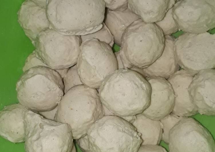 Bakso ayam kw ala DEBM