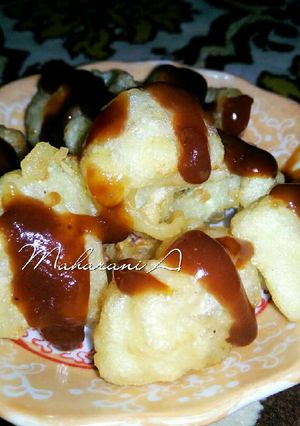 Foto resep Fried Cauliflower (Bunga kol) with Demiglace sauce