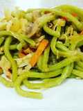 Spinach Noodle Stir Fry *Vegetarian