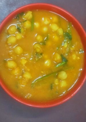 A picture of Chana Masala.