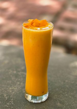 A picture of Mango Lassi.