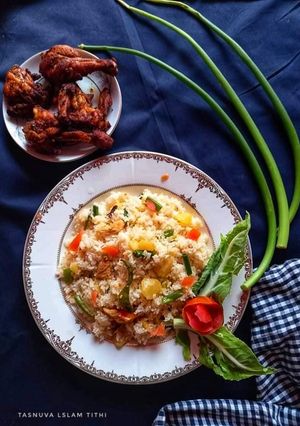 রঙিন সবজি পোলাও রেসিপির প্রধান ছবি