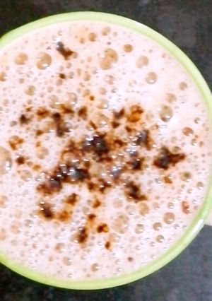 A picture of Frothy (Jhag wali) coffee without machine.