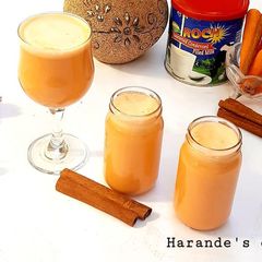 A picture of Jamaican carrot juice.