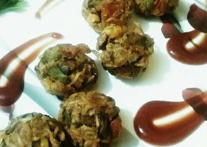 Delicious Veg Maggie balls