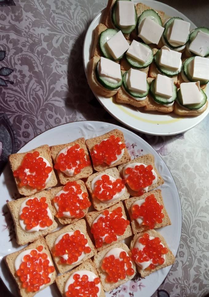 2 види канапок 🥪