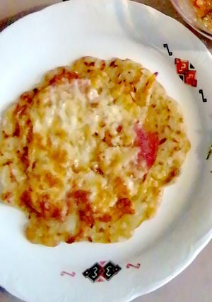 O poză a rețetei Minipizza de cartofi.