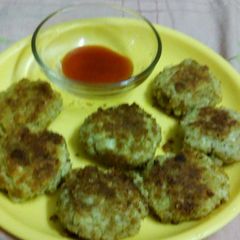 A picture of Makhana kabab.