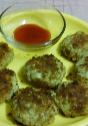 A picture of Makhana kabab.