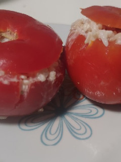 Una foto de Tomates rellenos