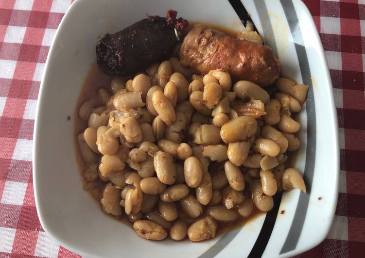 Fabada asturiana (con Ninja Foodi o Instant Pot)