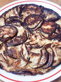 Una foto de Tortilla de berenjenas