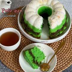 A picture of Putu ayu gula merah.