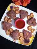 Beetroot heart Patti