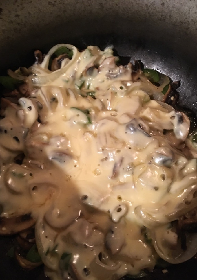 Una foto de Hongos gratinados