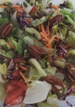 Una foto de Ensalada multicolor