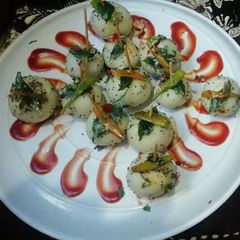 A picture of Semolina Chinese Idli.