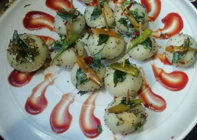 Semolina Chinese Idli Recipe by Divya Agrawal - Cookpad