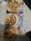 خبز فطير دائري