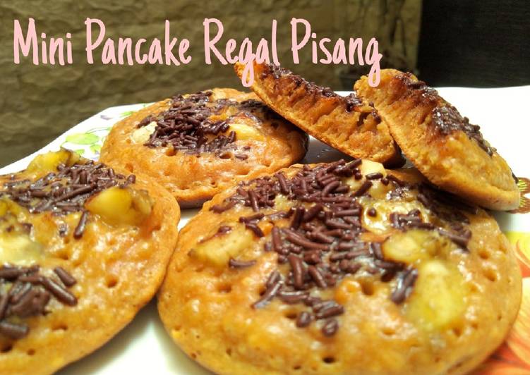 Mini Pancake Regal Pisang Coklat 🍌 🍌