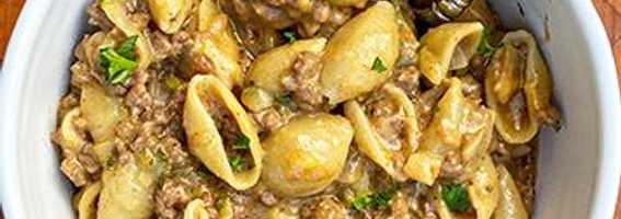 Hearty Hamburger Helper with Wagyu Beef