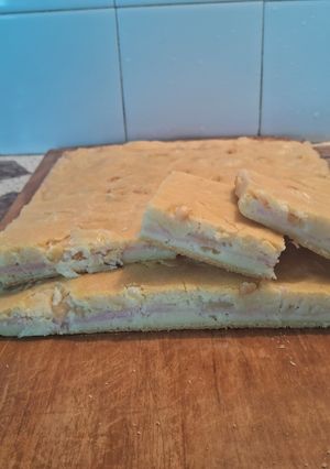 Una foto de Torta de fiambre agridulce