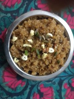 गुड़ की लापसी (Gud ki lapsi recipe in hindi) रेसिपी मुख्य फोटो