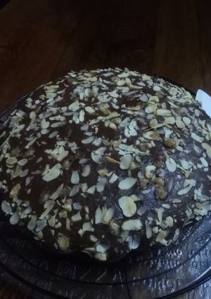 صورة لوصفة كيكة الشوكولا سهلة وسريعة التحضير
