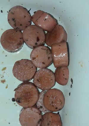 Una foto de Salchichas saborizadas súper fácil