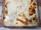 Brócoli con salsa Bechamel y muzzarella gratinado