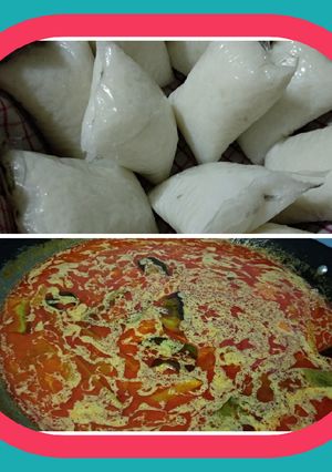Foto resep Ketupat Sayur..