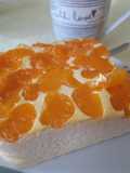 Protein Cheesecake mit Mandarinen
