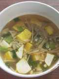 Sop tahu jamur kilat