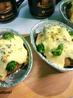 Foto resep Kentang Panggang Brokoli dengan saus keju