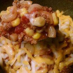 A picture of One-pot Cheesy Taco Pasta.