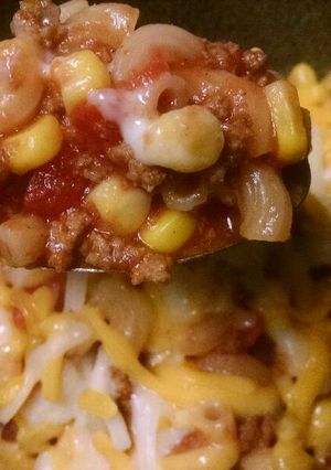A picture of One-pot Cheesy Taco Pasta.