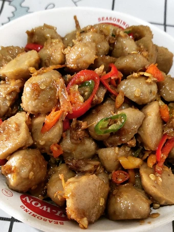 Langkah Gampang Membuat Resep Oseng pentol mercon bumbu udang yang Bisa Manjain Lidah Anti Ribet, Lezat Sekali