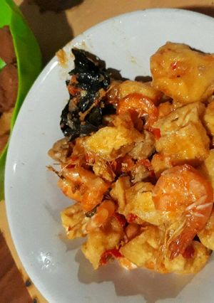 Foto resep Sambel goreng tahu udang 😋