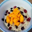 Overnight Oatmeal with Mango