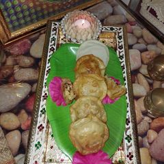 Mawa kachori A picture of Mawa kachori.