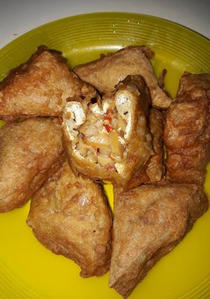 Foto resep Tahu isi jamur mercon