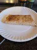 My daughters air fried cheesy crispy tortilla wrap