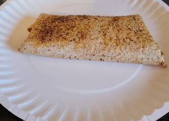 How to Recipe Yummy My daughters air fried cheesy crispy tortilla wrap