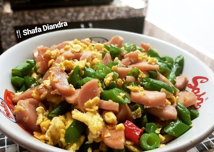 Resep Tumis Sayur Buncis #masakanindo 🇲🇨 yang sempurna