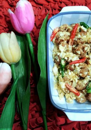 Foto resep Simple Cumi Tumis Telur Asin